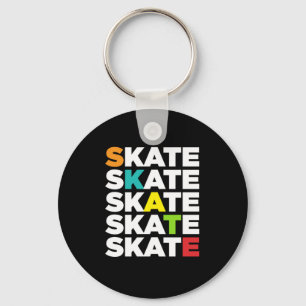 Skate Rollerblading Inline Skating Roller Skates G Key Ring