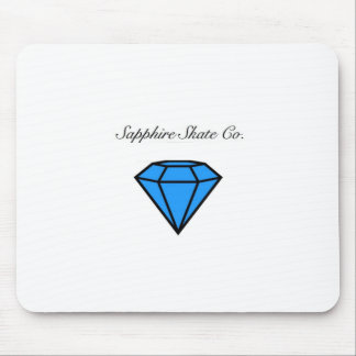 Skate sapphire mouse pad