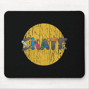 Skate Skateboarding Skateboard Mouse Pad
