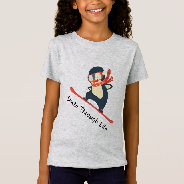 Skate Through Life T-Shirt (Front)