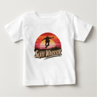 Skate warrior - retro sunset vintage