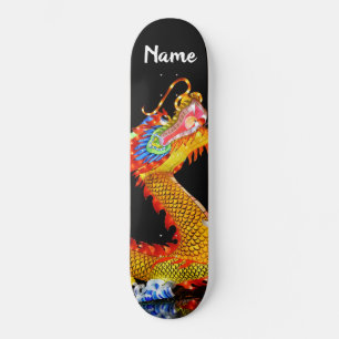 Skateboard, 8 1/4   Skateboard DECK Dragon Style  
