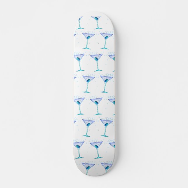 Skateboard - BLUE MARTINI (Front)