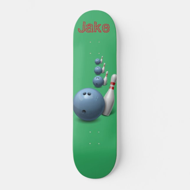 Skateboard Bowling (Front)