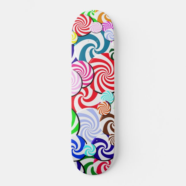 Skateboard - Candy Collage (Front)
