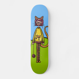Skateboard, Cat Girl Skateboard