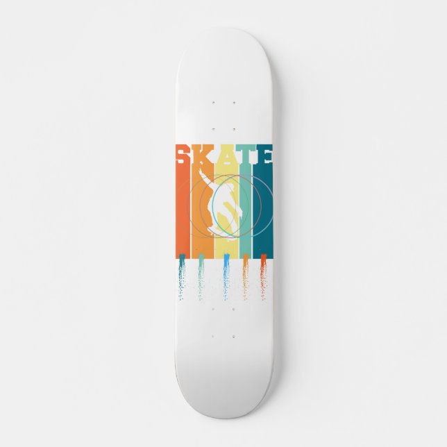 Skateboard, Colourful Skateboard (Front)