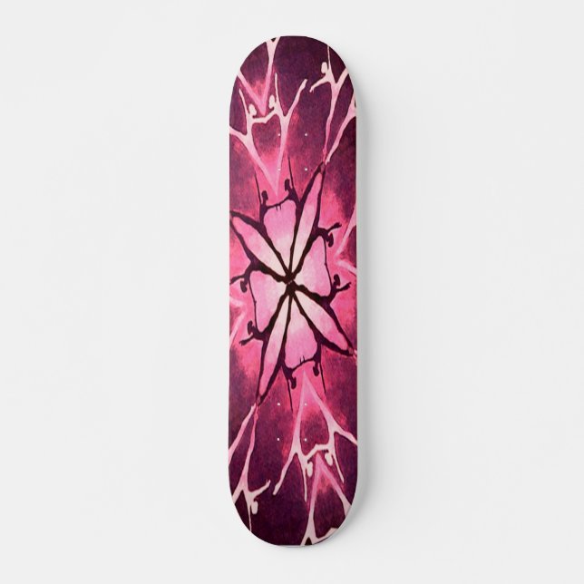 Skateboard "Dancer (Cranberry)" (Front)
