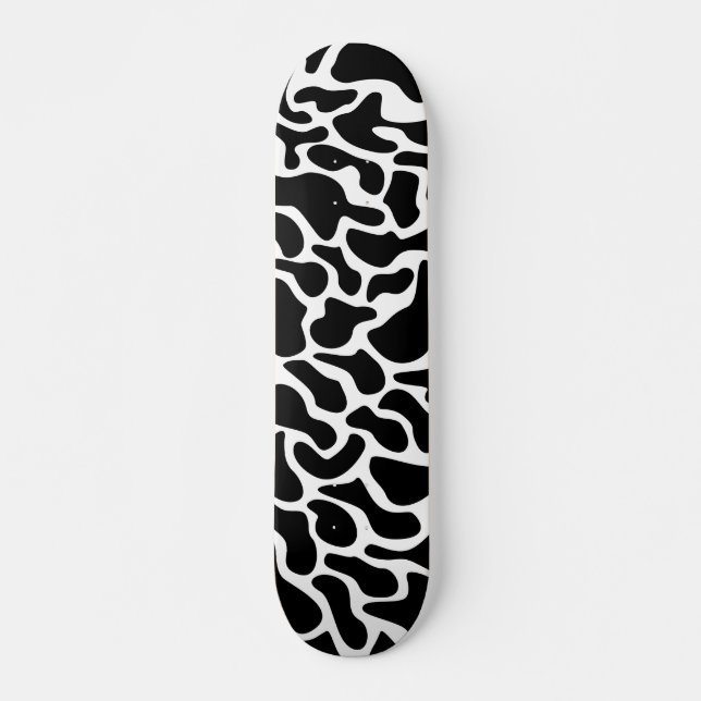 Skateboard Deck mit Kuhflecken Kuhflecken (Front)