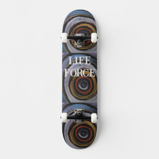 SKATEBOARD DESIGN BY ARTIST PAULA REILLY.