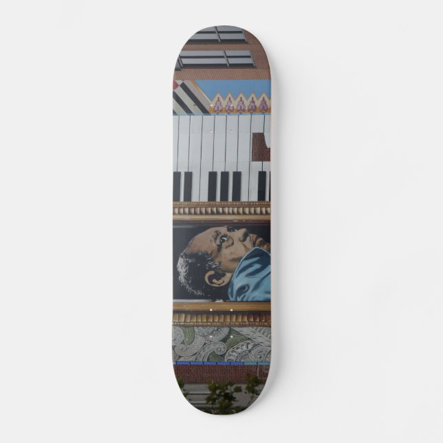 Skateboard, Duke Ellington Wall Mural, DC Skateboard (Front)