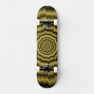 Skateboard Eye Boggling Explosion in Gold