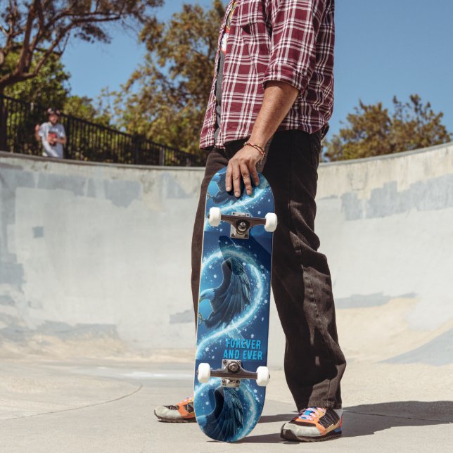 Skateboard Forever and Ever Eagle Heart Custom 2 (Outdoor 2)