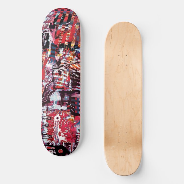 Skateboard – Fragmented Pulse (Front)