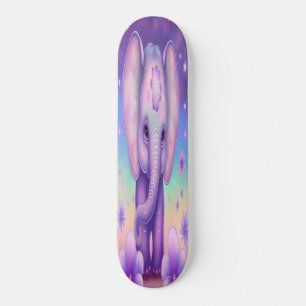 Skateboard Girly baby purple elephant 