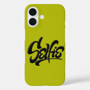 Skateboard Graffiti Selfie Street Art Lettering iPhone 16 Case