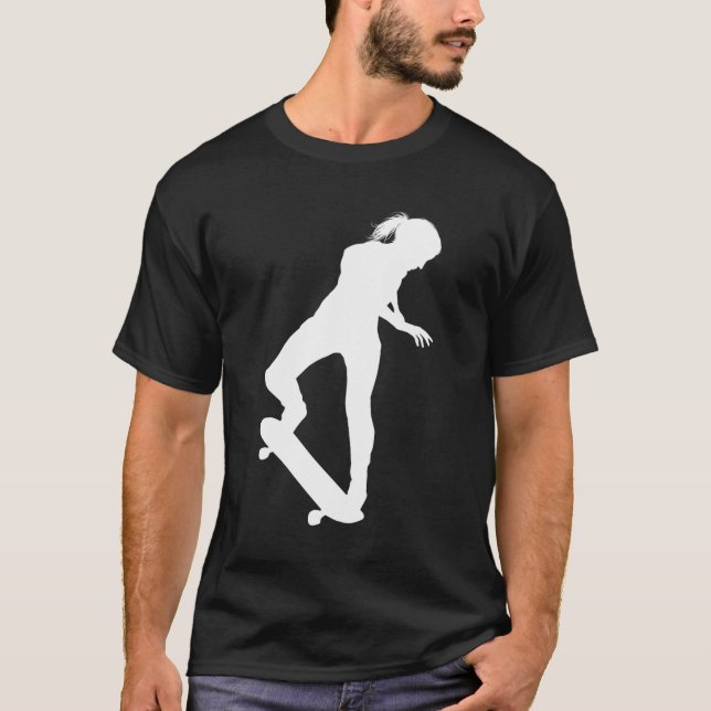 Skateboard Graphic Tee Skateboarder Shirt Skater G (Front)