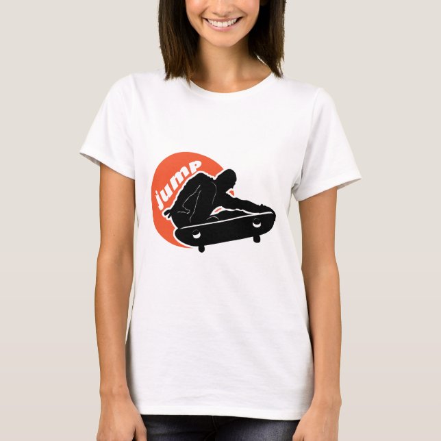 Skateboard Jump T-Shirt (Front)