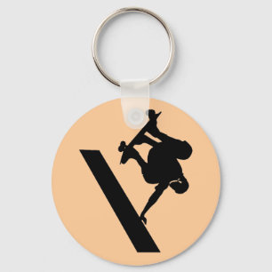 skateboard keyring