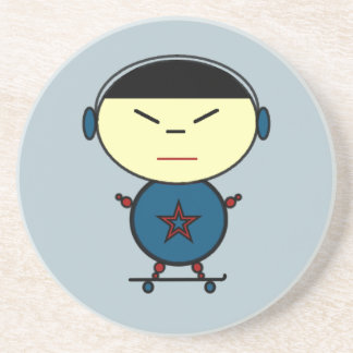 Skateboard Kid Coaster