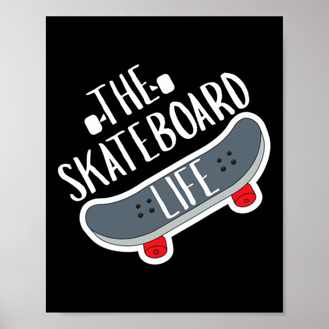 Skateboard Life - Cool  Poster (Front)