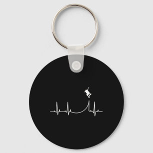 Skateboard Life Skateboarding Skateboarder Skater Key Ring