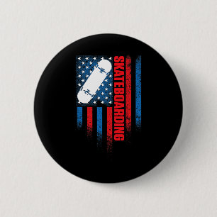 Skateboard Lover Skateboarder Skateboarding 2 6 Cm Round Badge