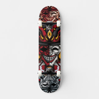 Skateboard Mask of the joker
