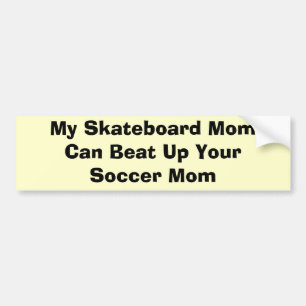 Skateboard Moms Bumper Sticker