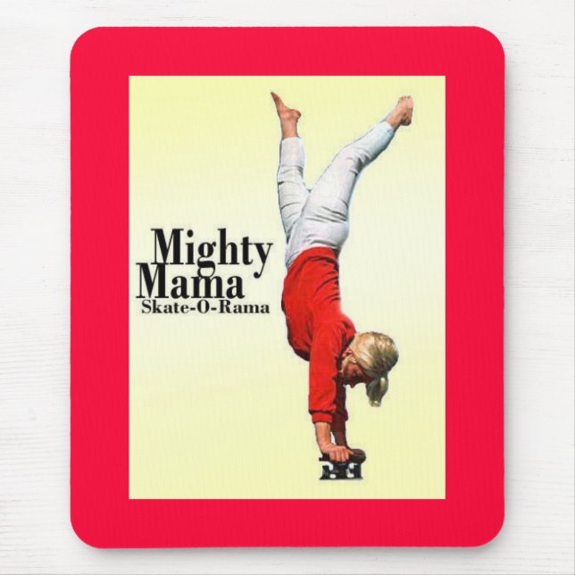 Skateboard Moms Mouse Pad (Front)