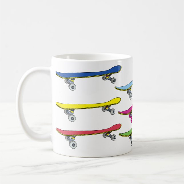 Skateboard Mug (Left)