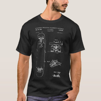 Skateboard PatentTShirt T-Shirt