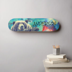 Skateboard Personalised Hey BEAR