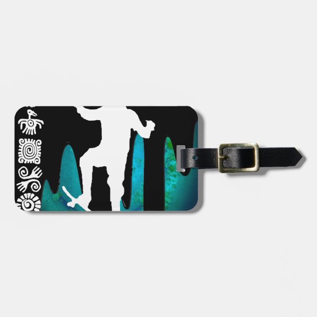 SKATEBOARD PRODUCTS LUGGAGE TAG (Front Horizontal)