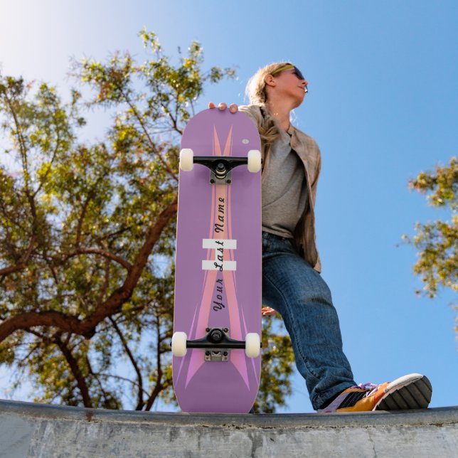 Skateboard purple with pink HAMbyWG (Outdoor 1)