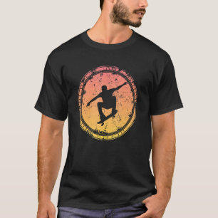 Skateboard Retro Design Skater Skateboarding T-Shirt