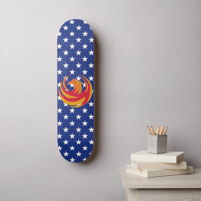 Skateboard - Rising Of The Phoenix (Wall Art)