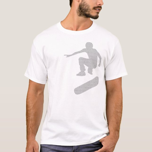 skateboard silhouettes. T-Shirt (Front)