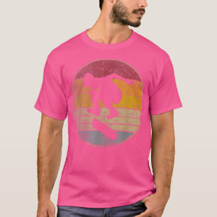 Skateboard Skate Vintage Retro 70s 80s 90s Gift L T-Shirt