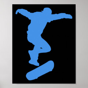 Skateboard Skateboarder Poster