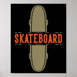 Skateboard Skateboarding Poster