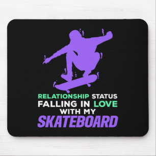 Skateboard Skating Skateboarding Skater Complicate Mouse Pad