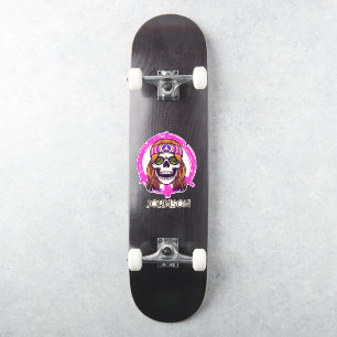 Skateboard SKULL HIPPY