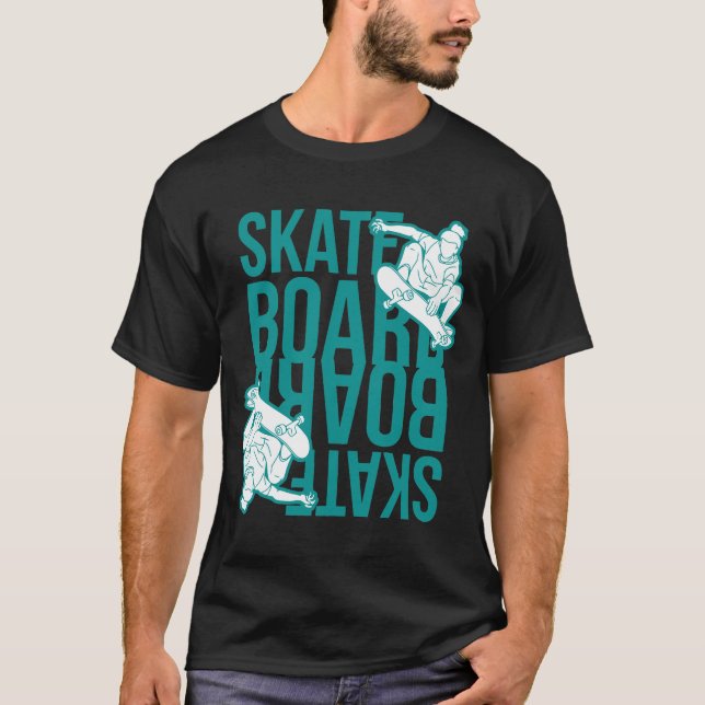 Skateboard T-shirt (Front)