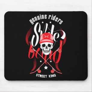 Skateboard T Shirt Mouse Pad