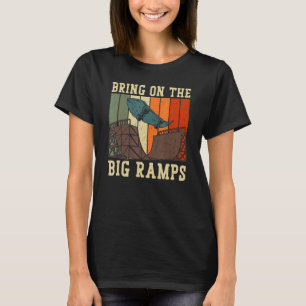 Skateboard Vintage 80s 90s Retro Bring On The Big  T-Shirt