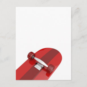 Skateboard wheels postcard