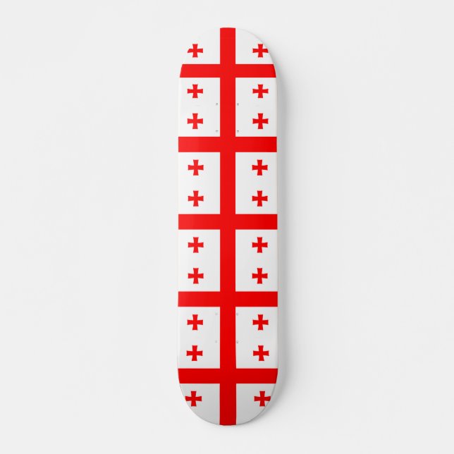 Skateboard with flag of Georgia (Front)