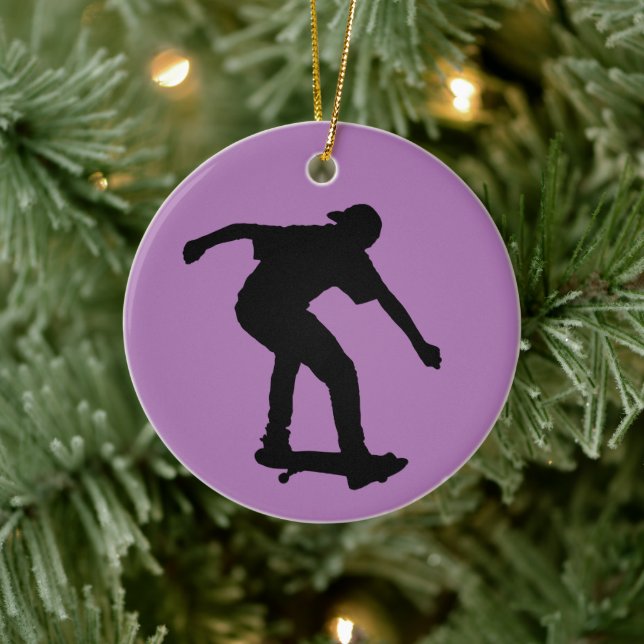 SKATEBOARDER CHRISTMAS ORNAMENT (Tree)