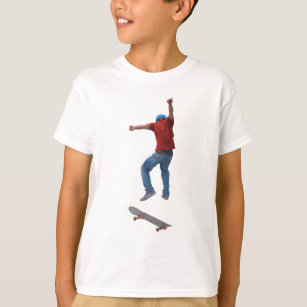 Skateboarder Get Some Air Action Street Kulcha Art T-Shirt